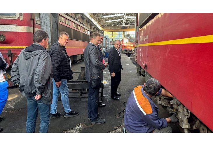 Гроздан Караджов на посещение в жп депа Гроздан Караджов на посещение в жп депа
