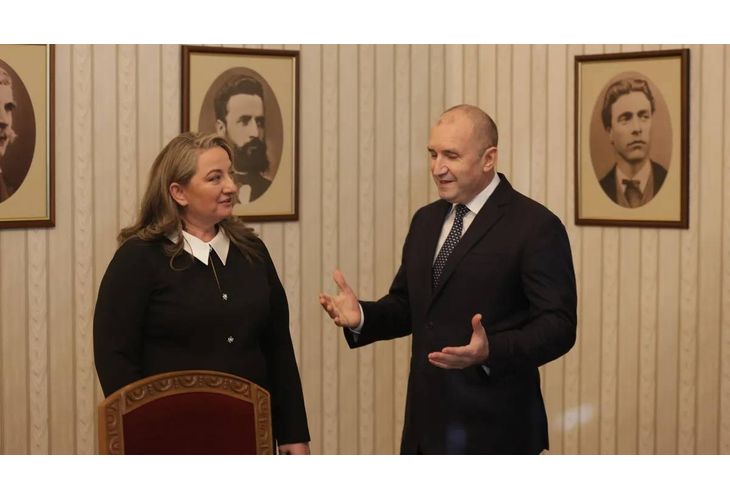 Деница Сачева и Румен Радев