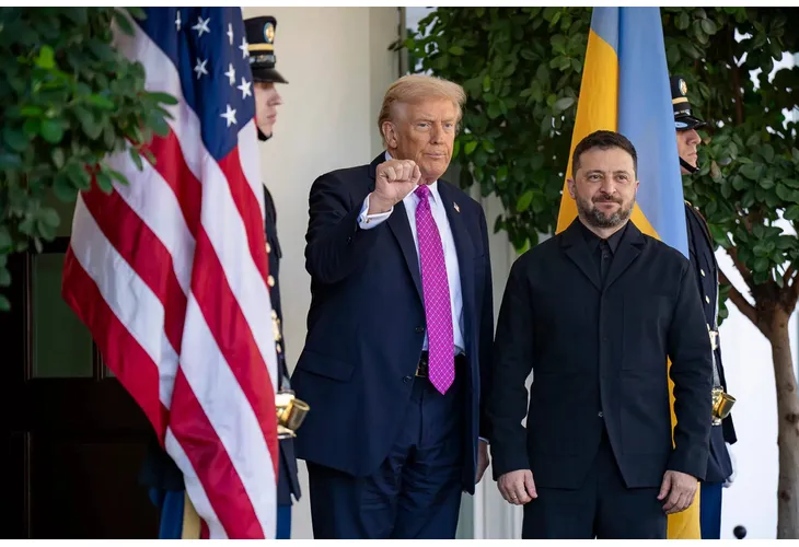 Доналд Тръмп и Володимир Зеленски