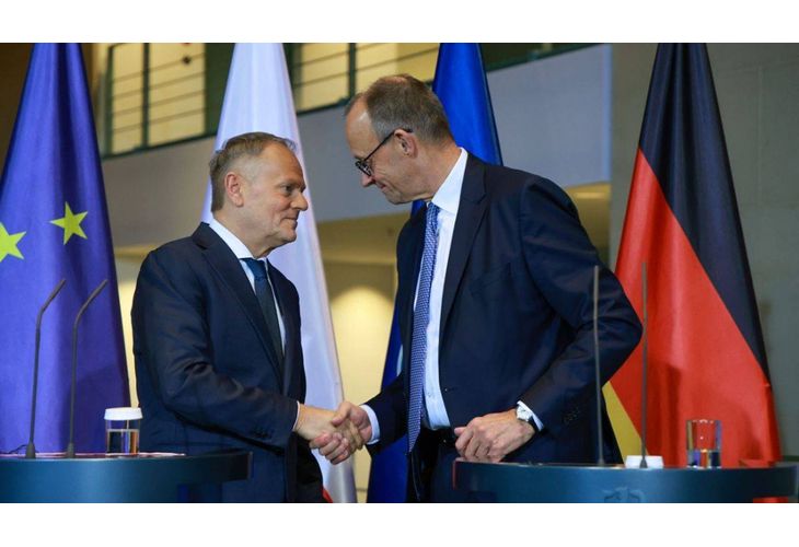 Доналд Туск и Фридрих Мерц