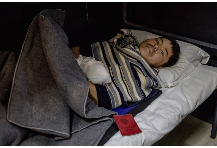 Един от двамата пленени севернокорейски войници Един от двамата пленени севернокорейски войници