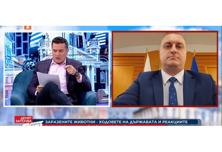 Зам.-министър Деян Стратев по БНТ Зам.-министър Деян Стратев по БНТ