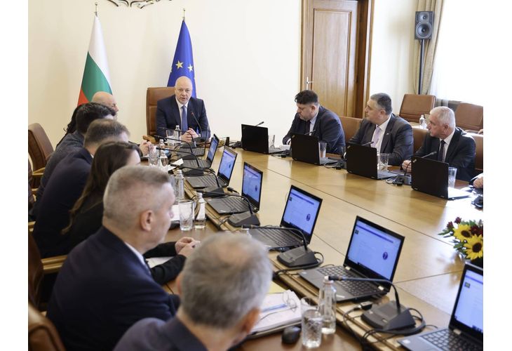 Заседание на правителството "Желязков"
