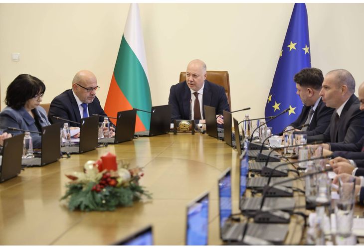 Заседание на правителството "Желязков"