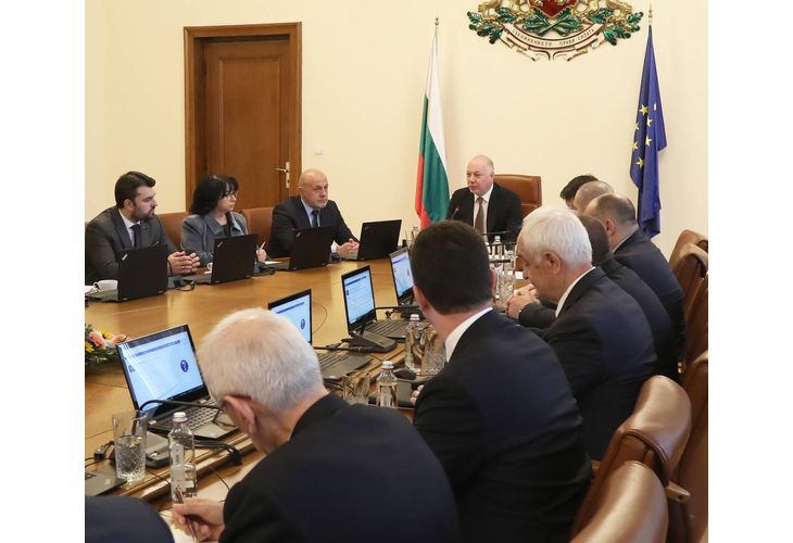 Заседание на правителството "Желязков"