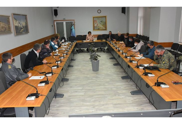 Заседание на Общинския оперативен щаб за превенция и ограничаване на разпространението на коронавирус в Ловеч