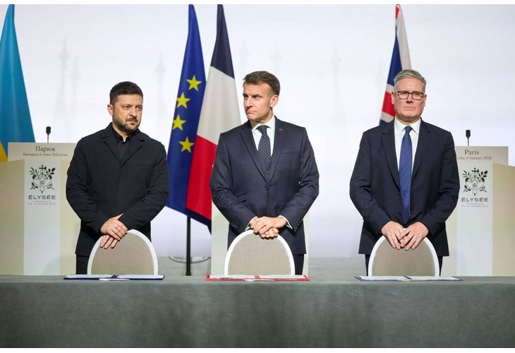 Зеленски-Макрон-Стармър