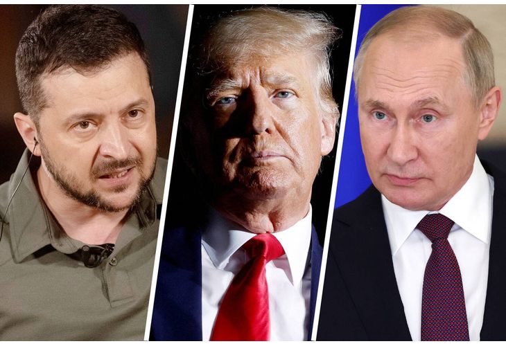 Зеленски-Тръмп-Путин
