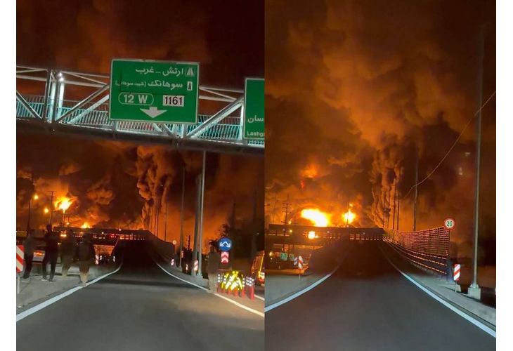 Израел нанесе удари по ирански петролни съоръжения 