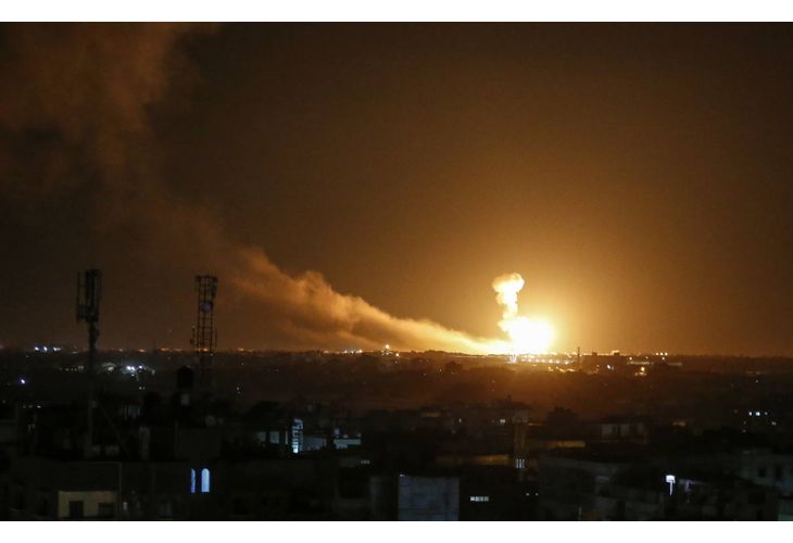 Израелски ракетен удар върху Дамаск