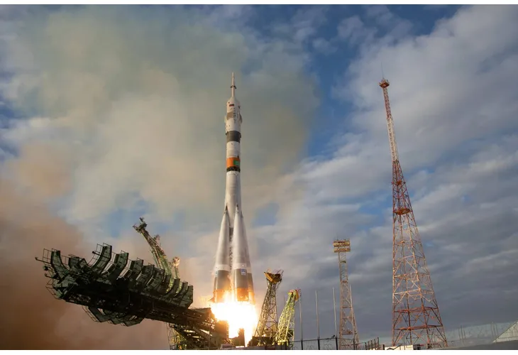 Истрелване на руски космически апарат