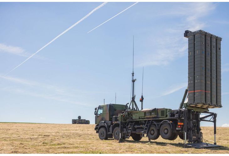ПВО системата SAMP/T със среден обсег е доставена на Украйна,