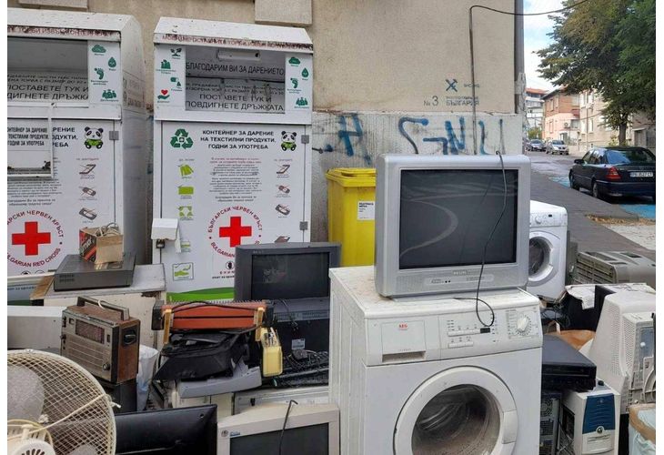 Акция за събиране на електроуреди в Асеновград