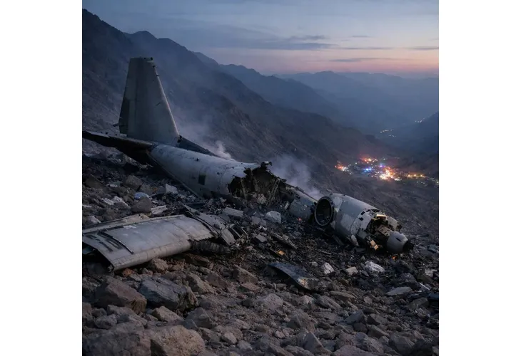 Катастрофирал самолет