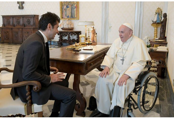 В понеделник сутринта папа Франциск се срещна с министър-председателя на