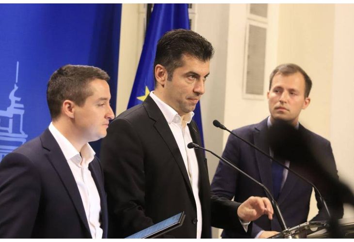Кирил Петков, Явор Божанков и Искрен Митев Кирил Петков, Явор Божанков и Искрен Митев