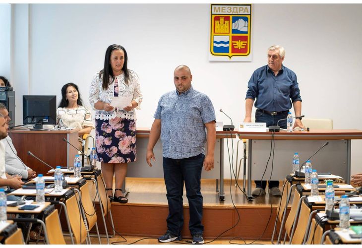 Новоизбраният кмет на Крета Християн Прокопиев положи клетва Новоизбраният кмет на Крета Християн Прокопиев положи клетва