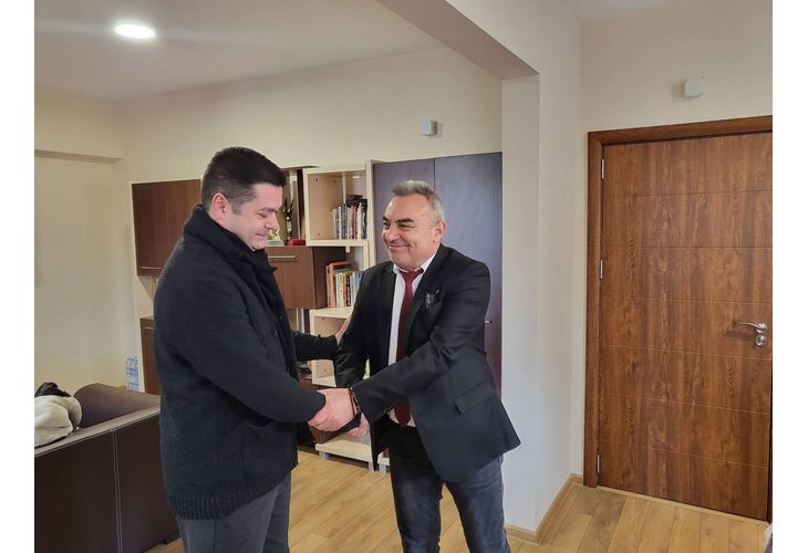 Министърът на културата пожела успех на режисьора Богдан Петканин, който пое директорския пост в ДТ "Адриана Будевска" в Бургас