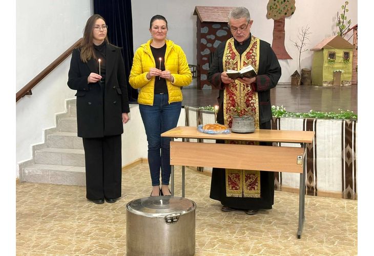 Курбан за здраве събра жители и гости на село Паволче Курбан за здраве събра жители и гости на село Паволче