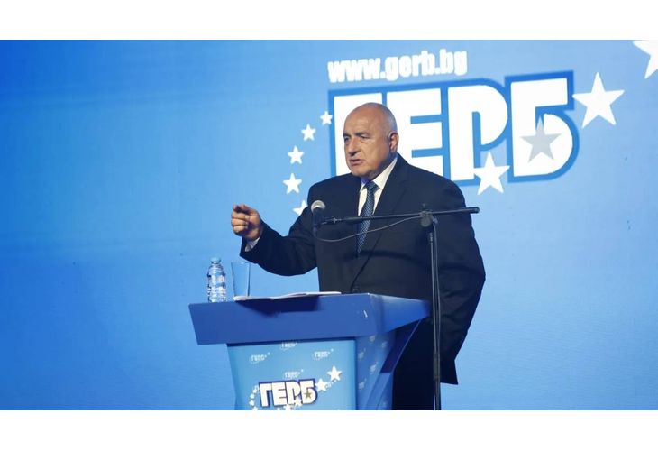 Лидерът на ГЕРБ Бойко Борисов