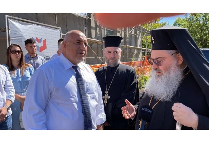 Варненският и Великопреславски митрополит Йоан благодаря на лидера на ГЕРБ
