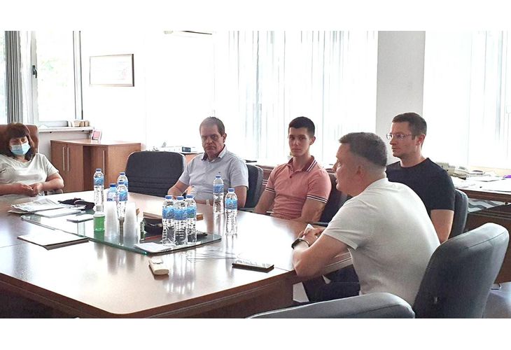 Лъчезар Борисов и други кандидати за народни представители от ГЕРБ-СДС в Стара Загора