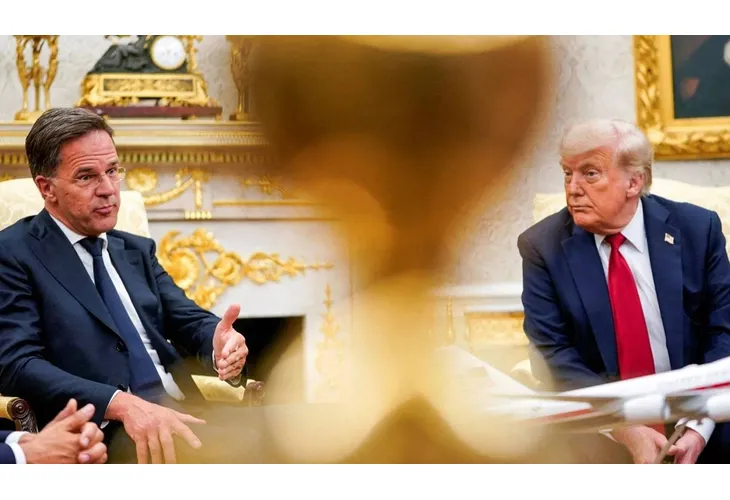 Марк Рюте и Доналд Тръмп