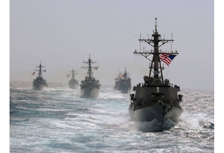 Най-мощната за последните четири години американска военноморска групировка навлезе в Черно море
