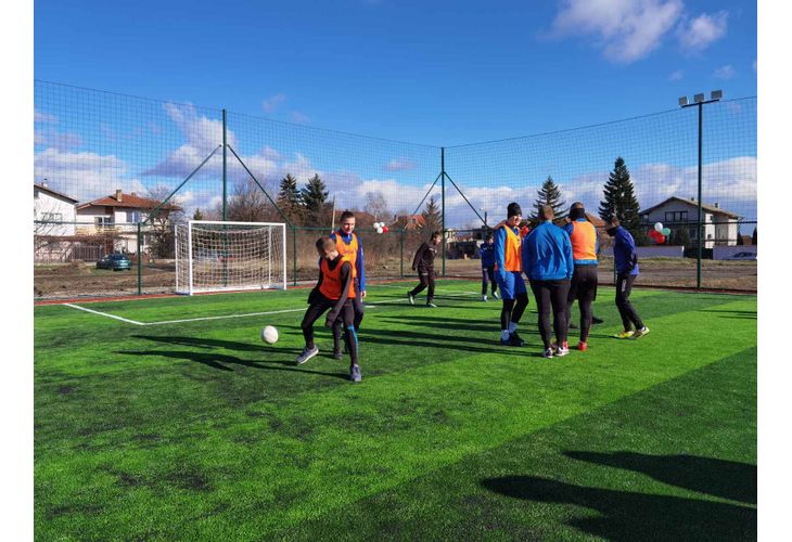 Новата спортна площадка в село Мировяне