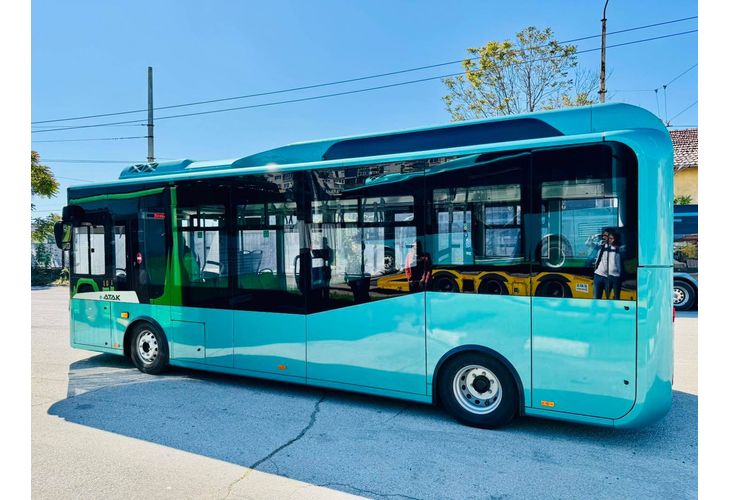 Новите електробуси във Враца Новите електробуси във Враца