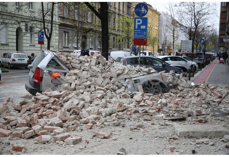Ново силно земетресение край Загреб
