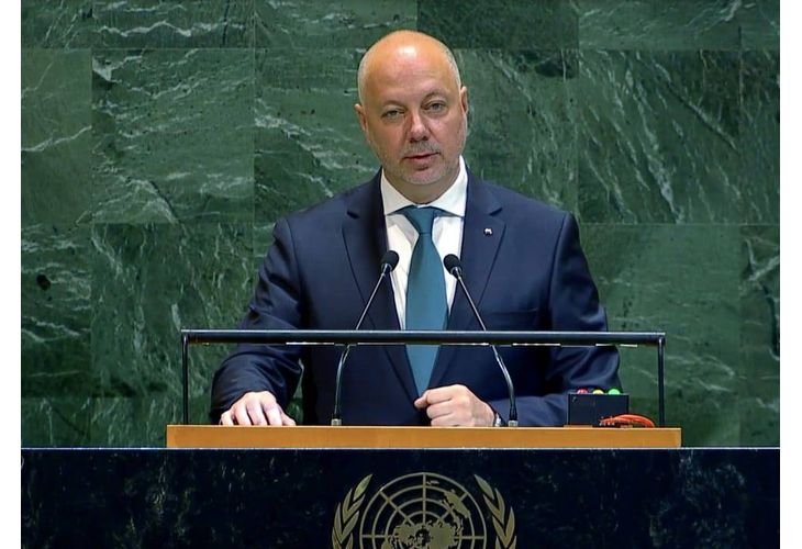 Министър-председателят Росен Желязков говори пред 80-ата сесия на Общото събрание на ООН
