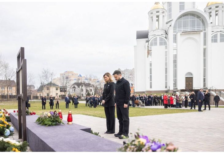 Олена и Володимир Зеленски