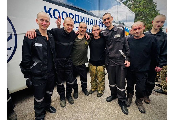 Освободени украински военнопленници Освободени украински военнопленници
