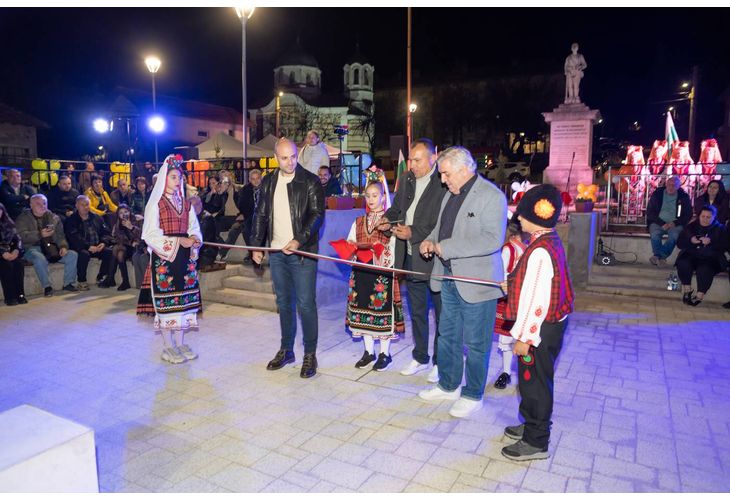 Напълно обновен площад вече краси центъра на село Моравица 