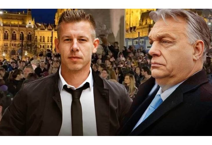 Петер Магяр и Виктор Орбан