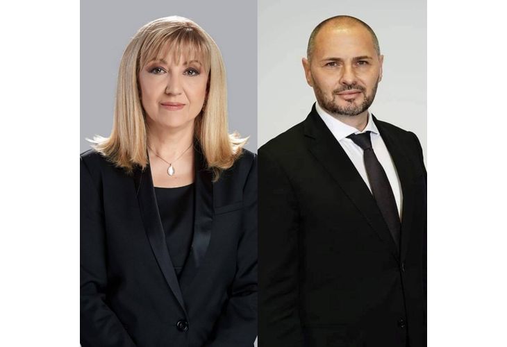 Народните представители от ГЕРБ-СДС Петя Аврамова и Красен Кръстев са