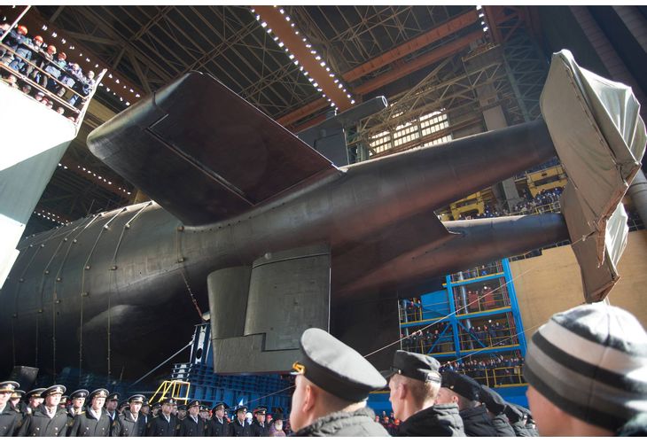 Подводница с дронове Посейдон - Белгород