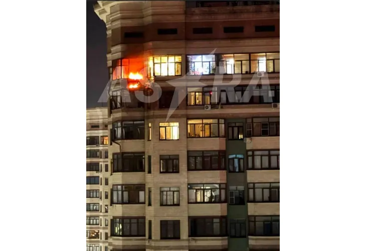 Пожар в сграда в Рамнское до Москва Пожар в сграда в Рамнское до Москва