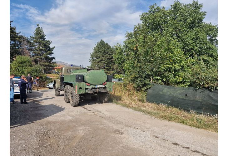 Пожар край Стара Загора Пожар край Стара Загора