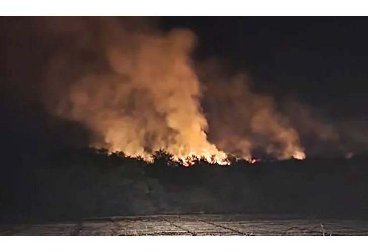 Пожарът в Рудник 2 на Марица изток