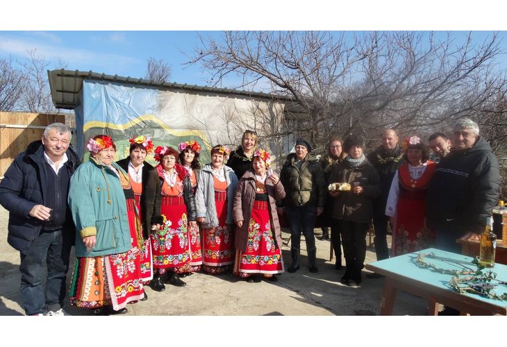 Посланици на Св. Трифон и Св. Валентин в Нова Загора