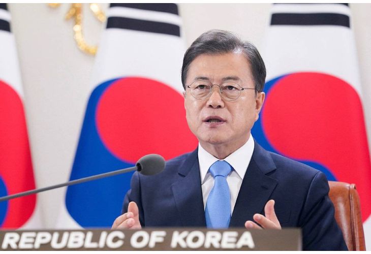 Президентът на Южна Корея Мун Дже Ин