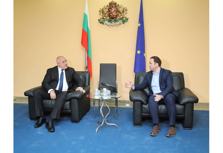 Премиерът Борисов и Буяр Османи