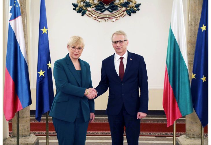 Премиерът Николай Денков се срещна с президента на Словения Наташа