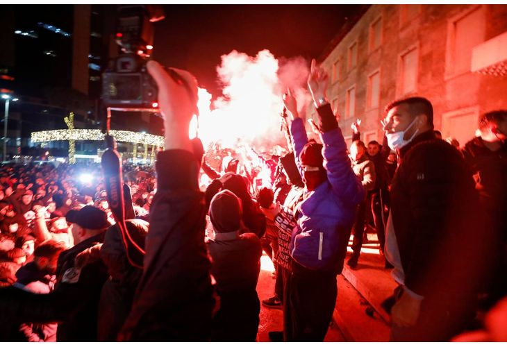 Протести в Албания