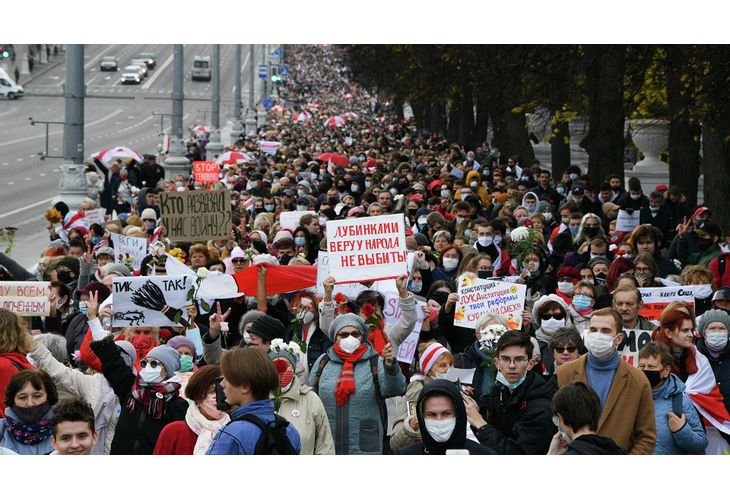 Протести в Беларус