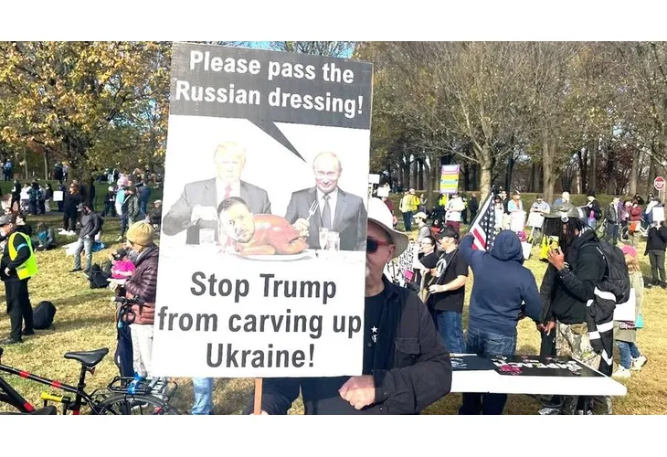 Протести срещу мирния план на Тръмп