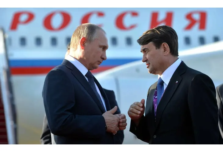 Путин и Игор Левитин