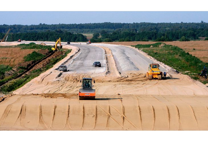 Пътно строителство в Русия